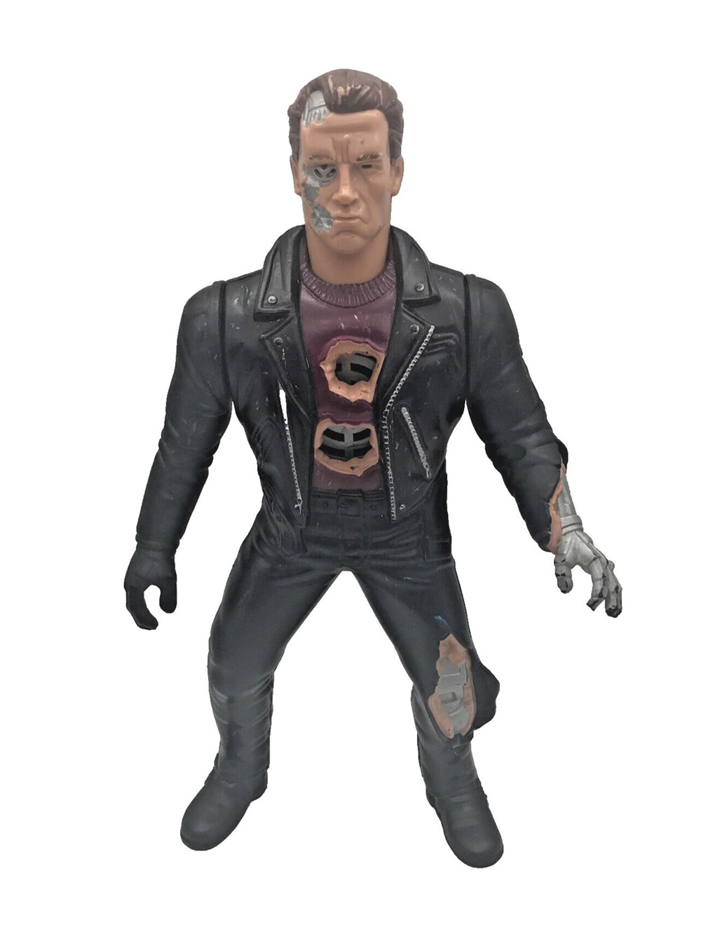 Vtg Terminator 14" Figure 1992 Kenner Arnold Schwarzenegger T2 NOT WORKING